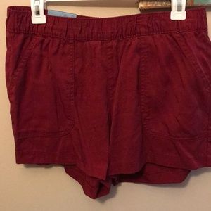Old navy shorts red size medium